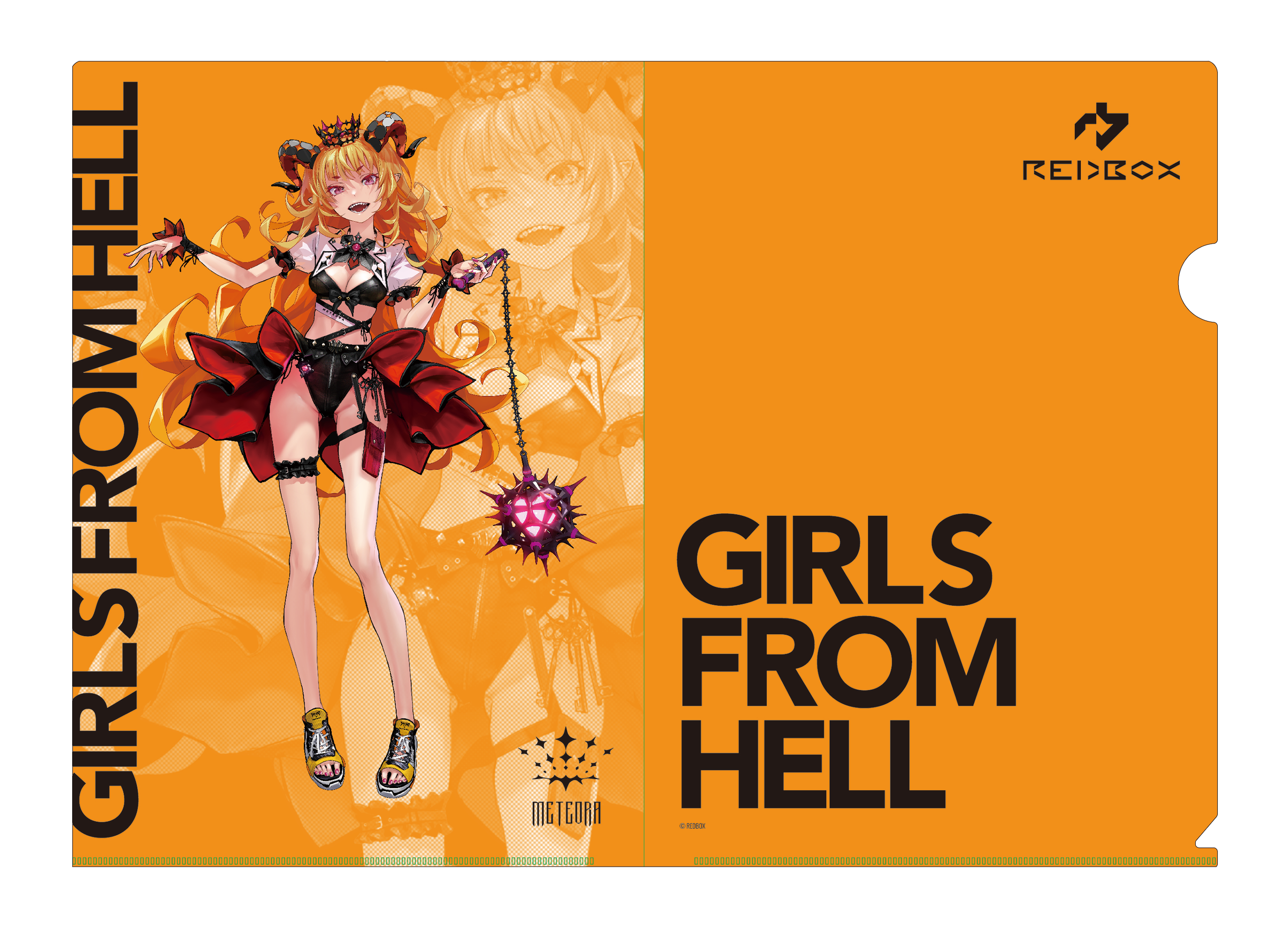 クリアファイル3枚セット GIRLS FROM HELL/Cセット - Tokyo Otaku Mode クリアファイル3枚セット GIRLS FROM HELL/Cセット - Tokyo Otaku Mode