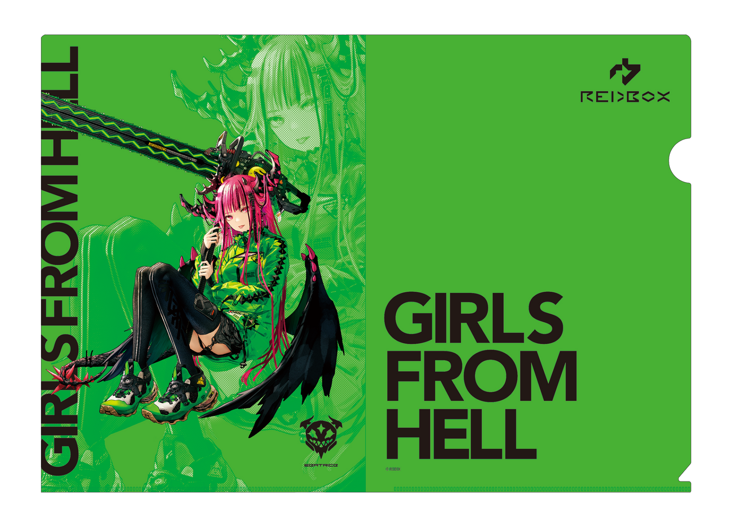 クリアファイル3枚セット GIRLS FROM HELL/Cセット
