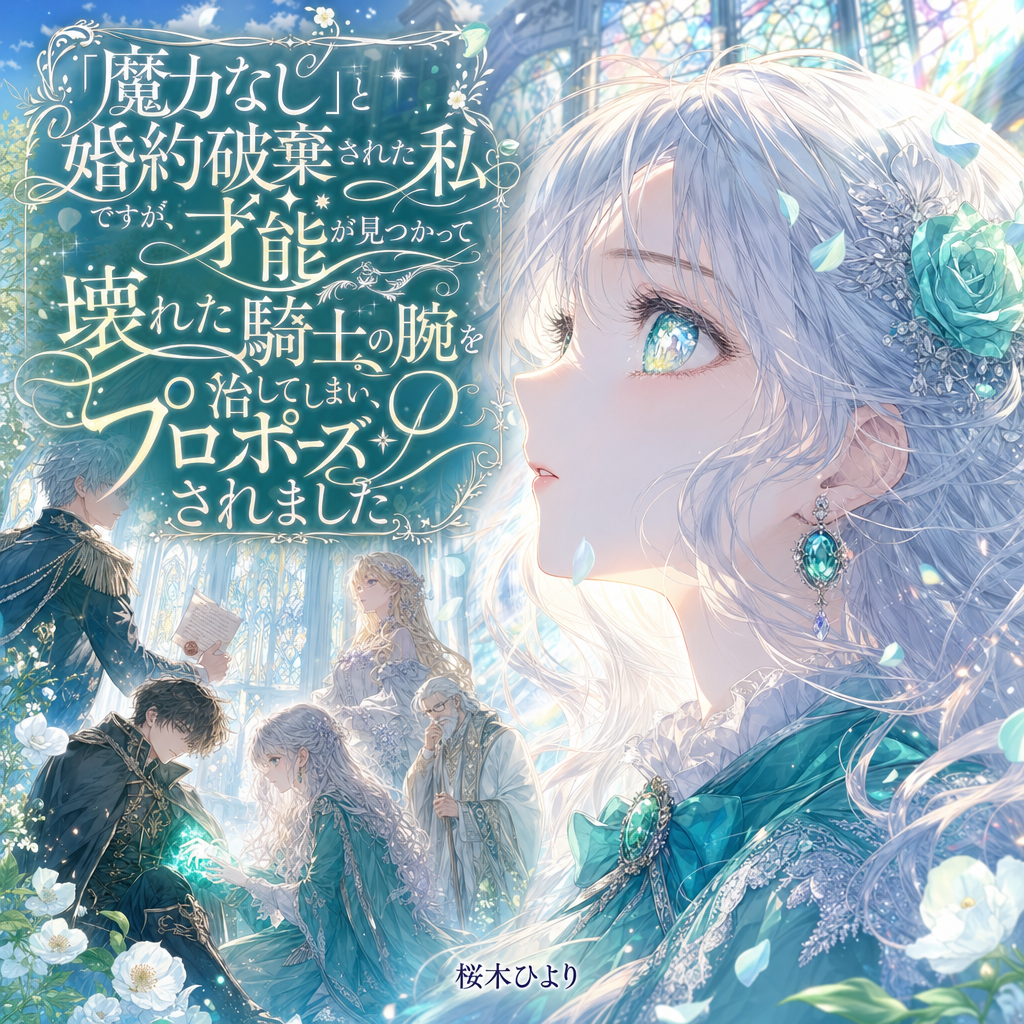 【オーディオブック】「魔力なし」と婚約破棄された私ですが、才能が見つかって壊れた騎士の腕を治してしまい、プロポーズされました