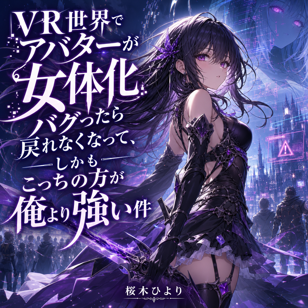 【オーディオブック】VR世界でアバターが女体化バグったら戻れなくなって、しかもこっちの方が俺より強い件