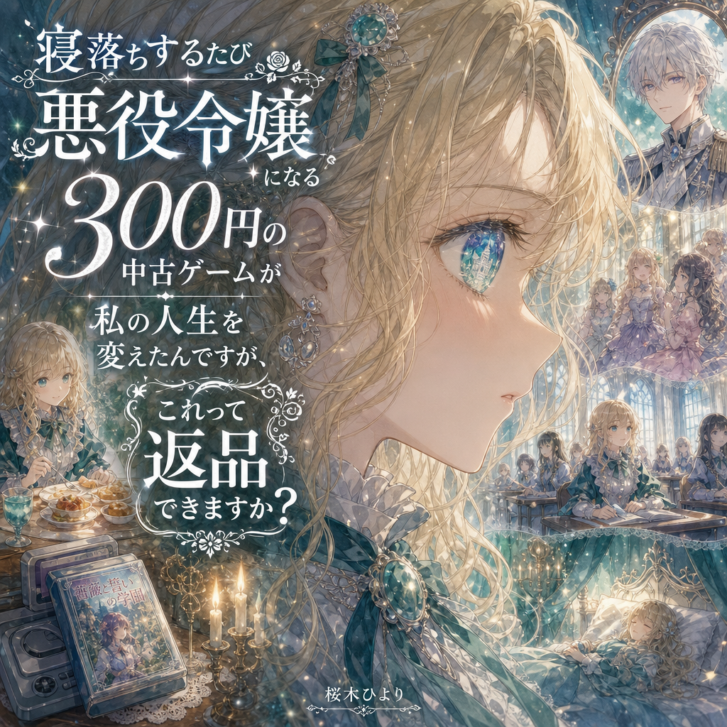 【オーディオブック】寝落ちするたび悪役令嬢になる300円の中古ゲームが私の人生を変えたんですが、これって返品できますか?