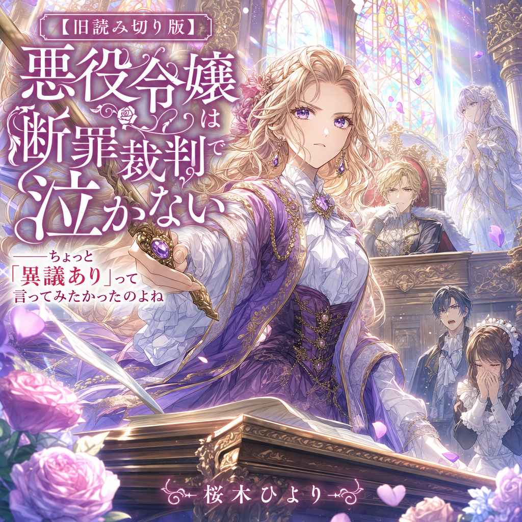 【オーディオブック】【旧読み切り版】悪役令嬢は断罪裁判で泣かない——ちょっと「異議あり」って言ってみたかったのよね