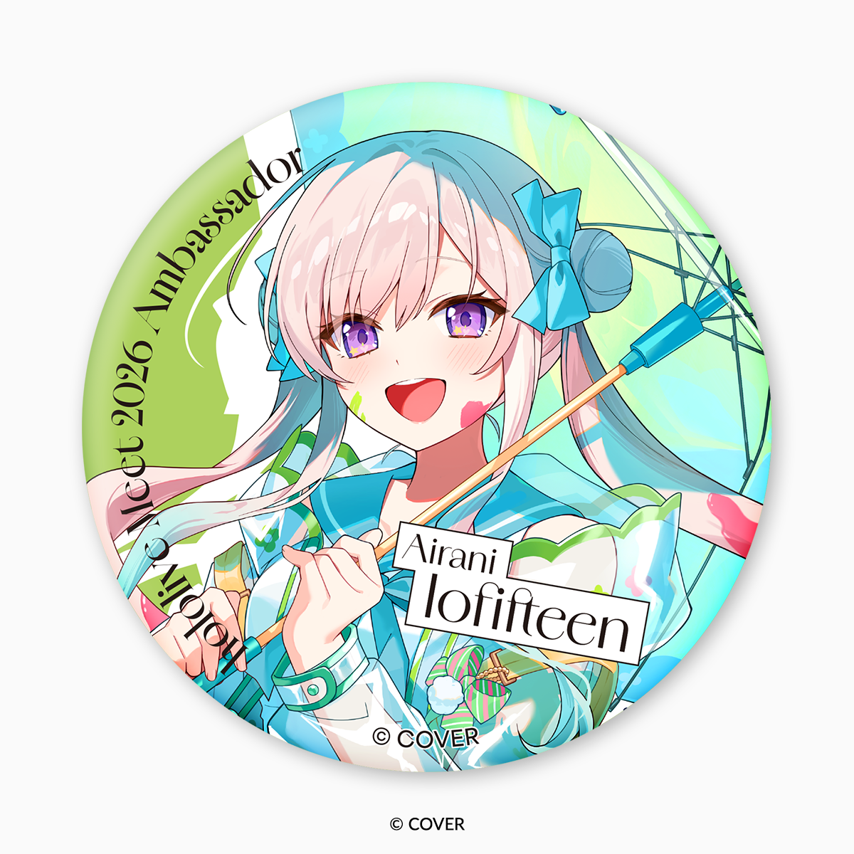 hololive Meet 2026」ホログラム缶バッジ アイラニ・イオ
