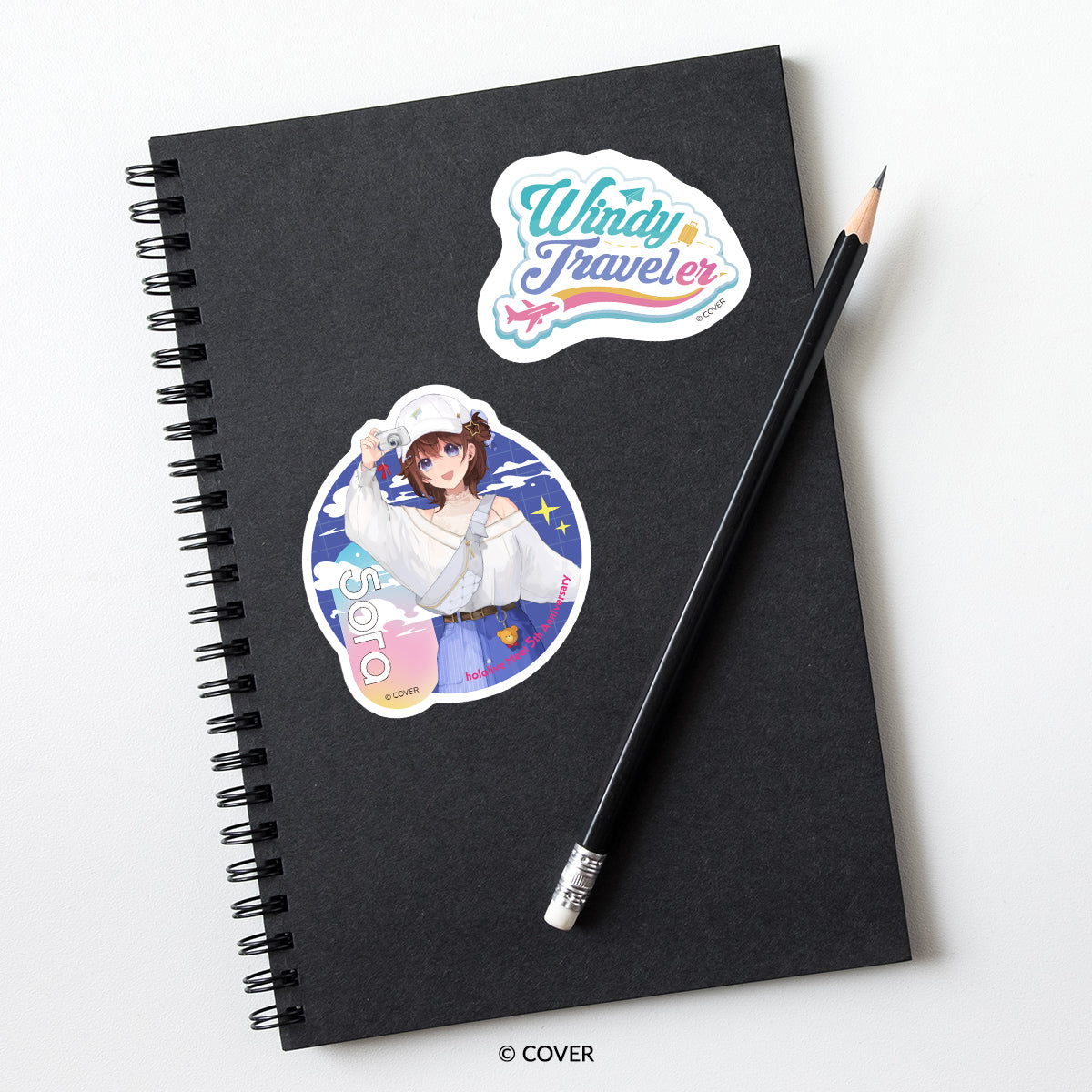 「hololive Meet 5周年記念」 Windy Traveler ステッカーセット【予約商品】