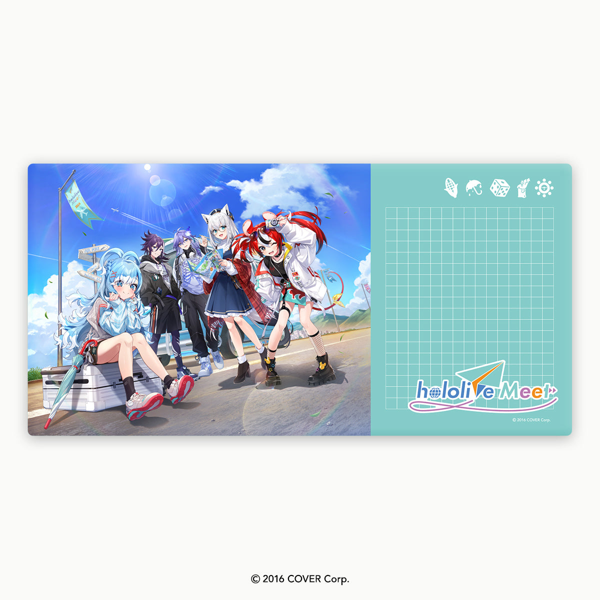 「hololive Meet 2024」デスクマット