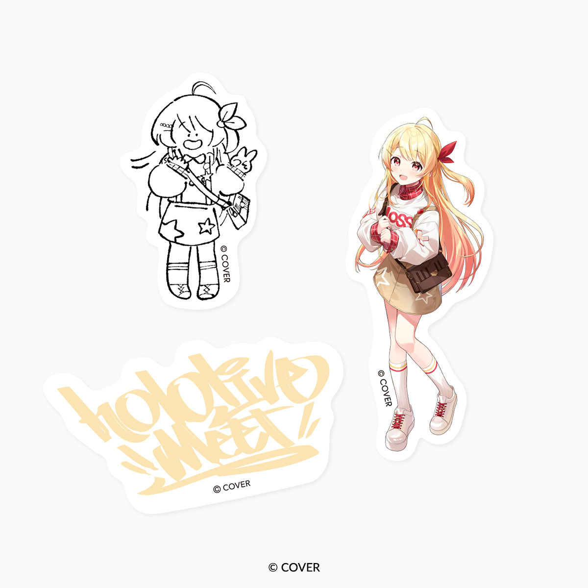 「hololive Meet 2025」ステッカーセット 音乃瀬奏【予約商品】