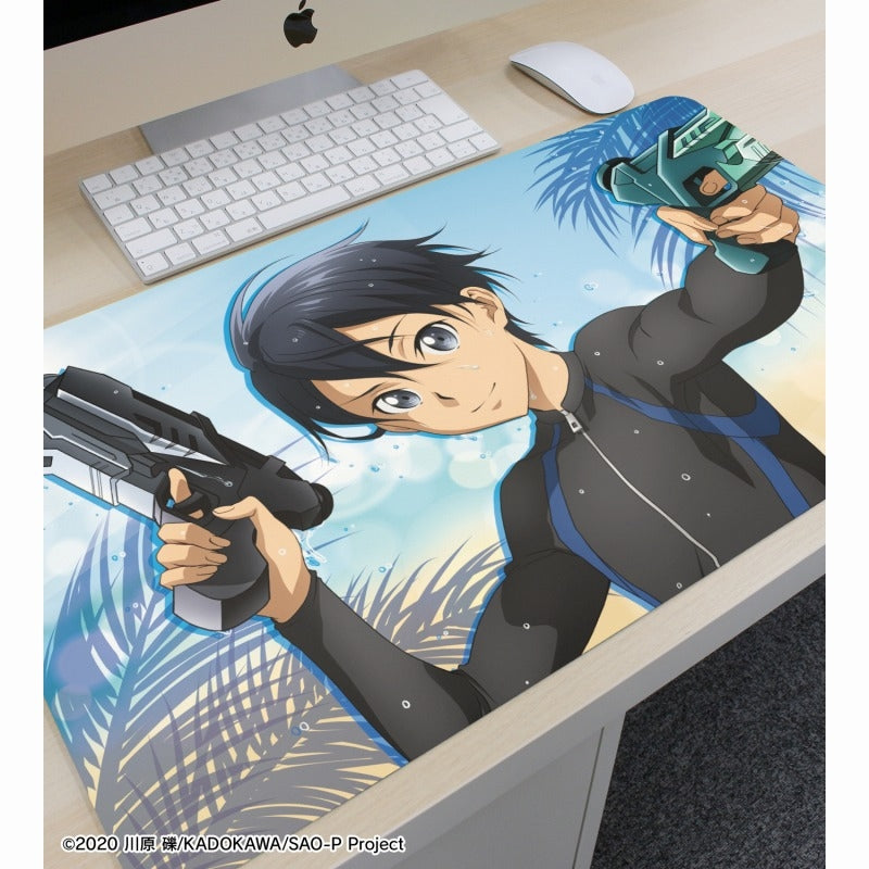 ソードアート・オンライン 描き下ろし キリト ウォーターガンバトルVer. マルチデスクマット【予約商品】