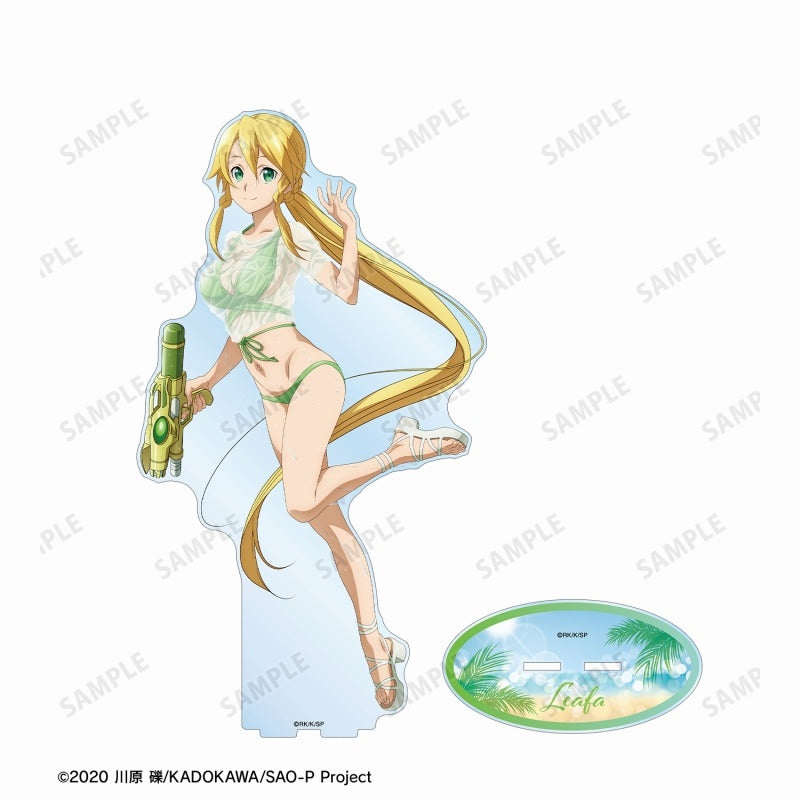 ソードアート・オンライン 描き下ろし リーファ ウォーターガンバトルVer. 特大アクリルスタンド【予約商品】