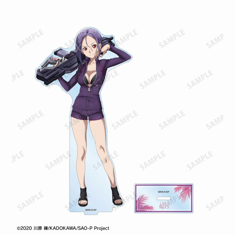 ソードアート・オンライン 描き下ろし ミト ウォーターガンバトルVer. BIGアクリルスタンド【予約商品】