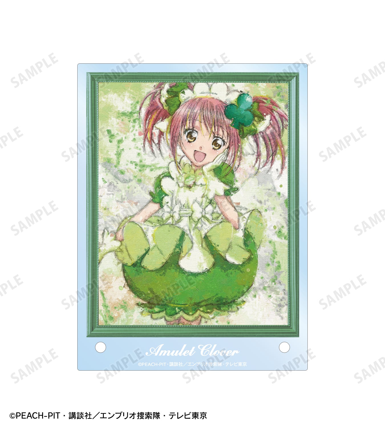 アミュレットクローバー grunge CANVAS A6アクリルパネル【予約商品】