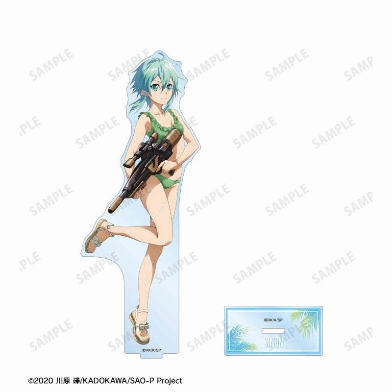ソードアート・オンライン 描き下ろし シノン ウォーターガンバトルVer. BIGアクリルスタンド【予約商品】