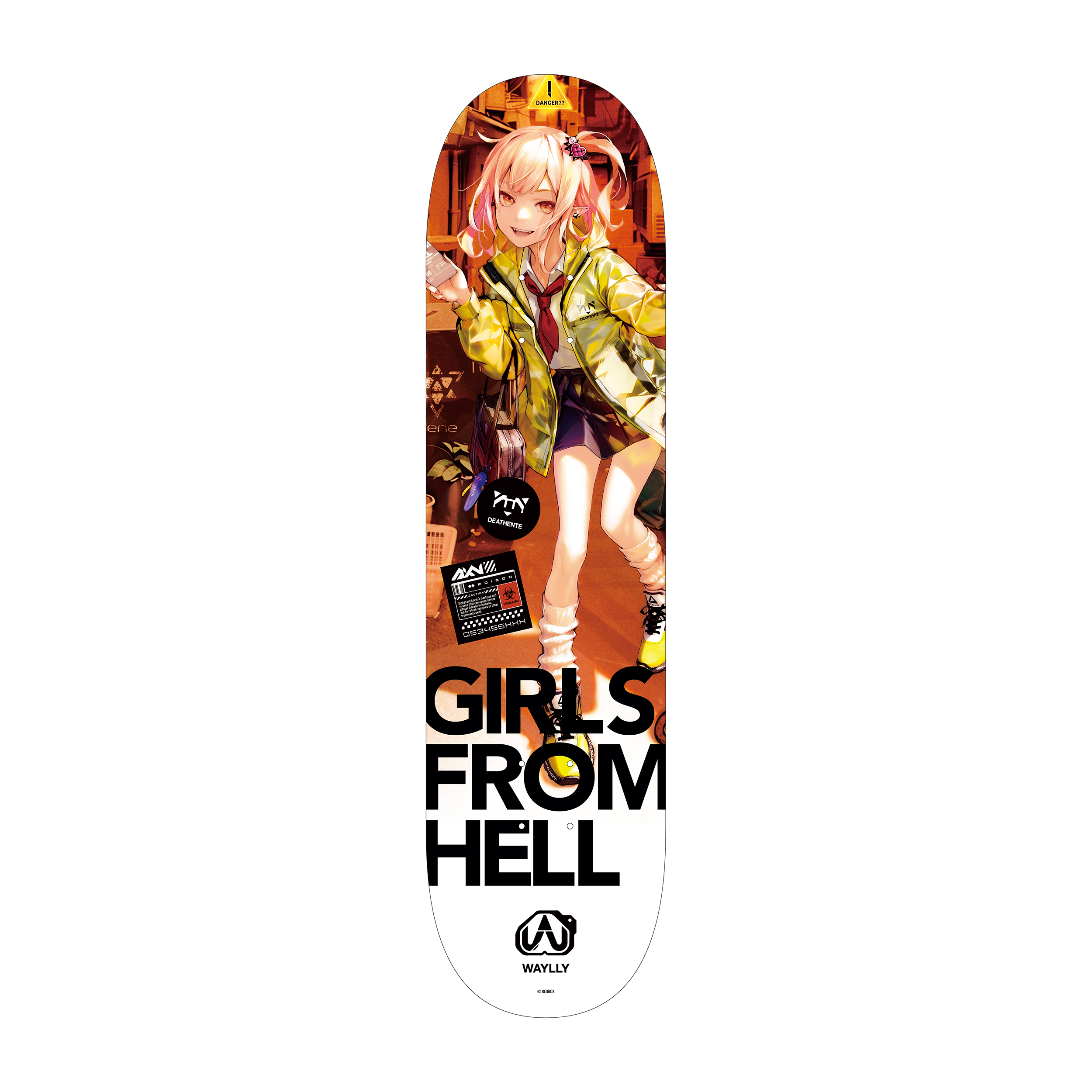 グラフィックスケートボード GIRLS FROM HELL/Waylly - Tokyo Otaku Mode グラフィックスケートボード GIRLS FROM HELL/Waylly - Tokyo Otaku Mode