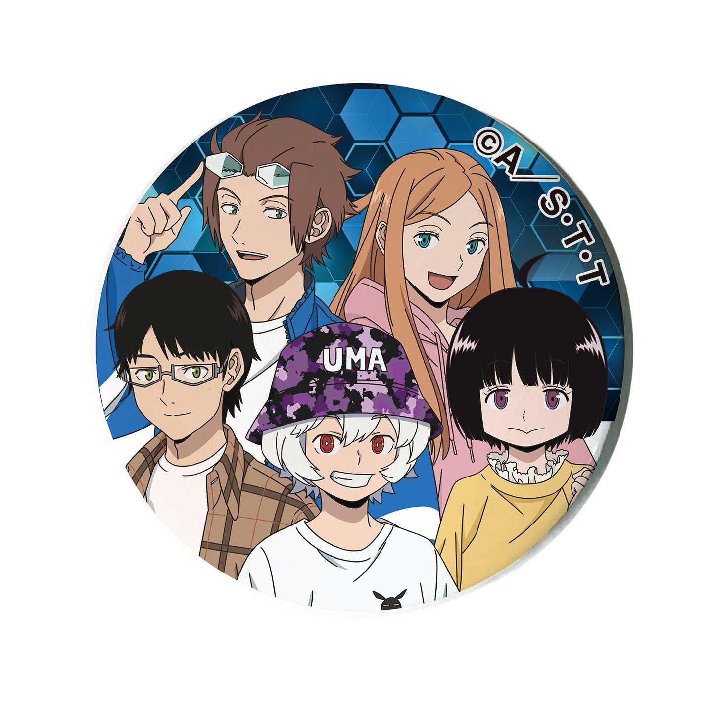 ワールドトリガー 缶バッジ(ランダム6種)【予約商品】