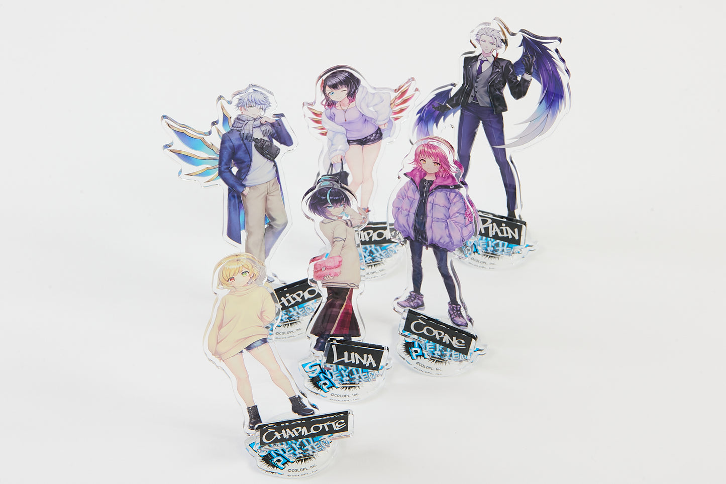 白猫プロジェクト 描き下ろしトレーディングアクリルスタンド第2弾(全6種)