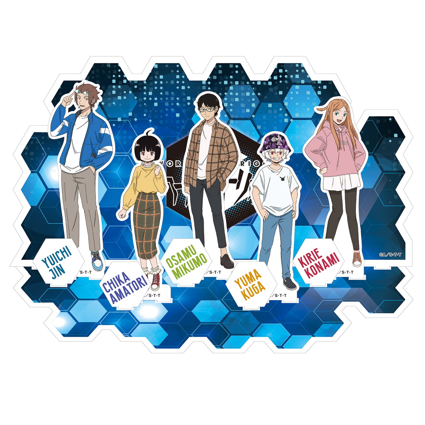 ワールドトリガー アクリルスタンド<ジオラマ>