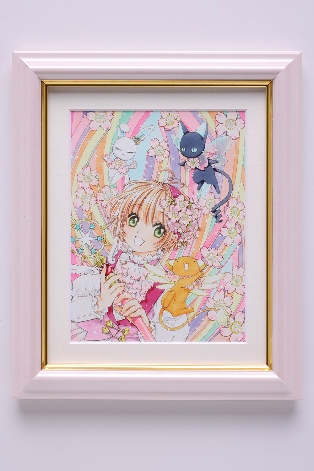 『カードキャプターさくら』連載25周年記念 複製原画(CLAMP描き下ろしイラスト)