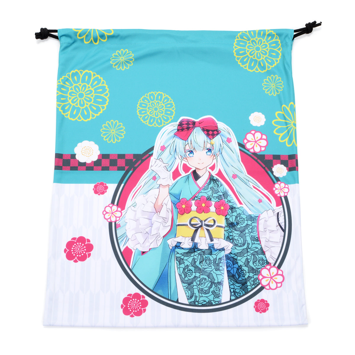 初音ミク 巾着