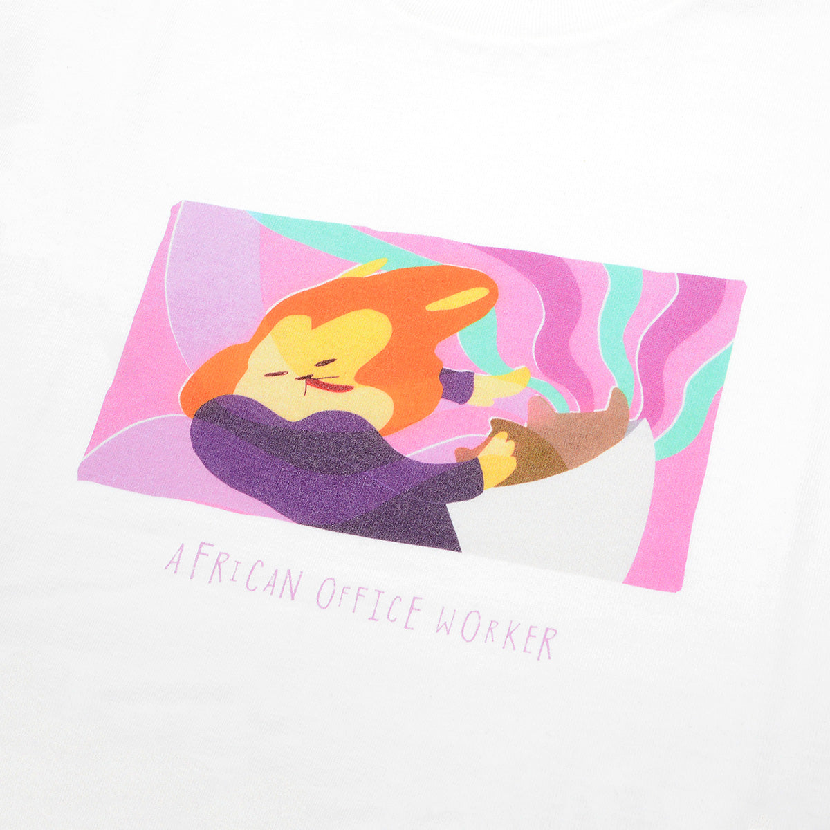 アフリカのサラリーマン Tシャツ