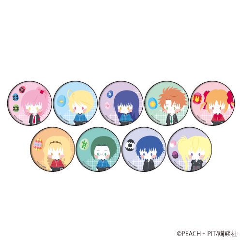 缶バッジ「しゅごキャラ!」08/BOX(全9種)(ぽすてる)