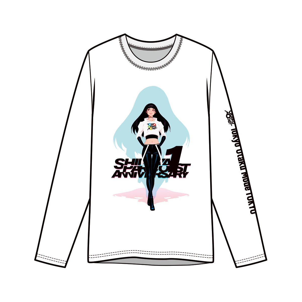 Tokyo Otaku Mode TOKYO1周年記念ロングTシャツ(イリヤ・クブシノブ)