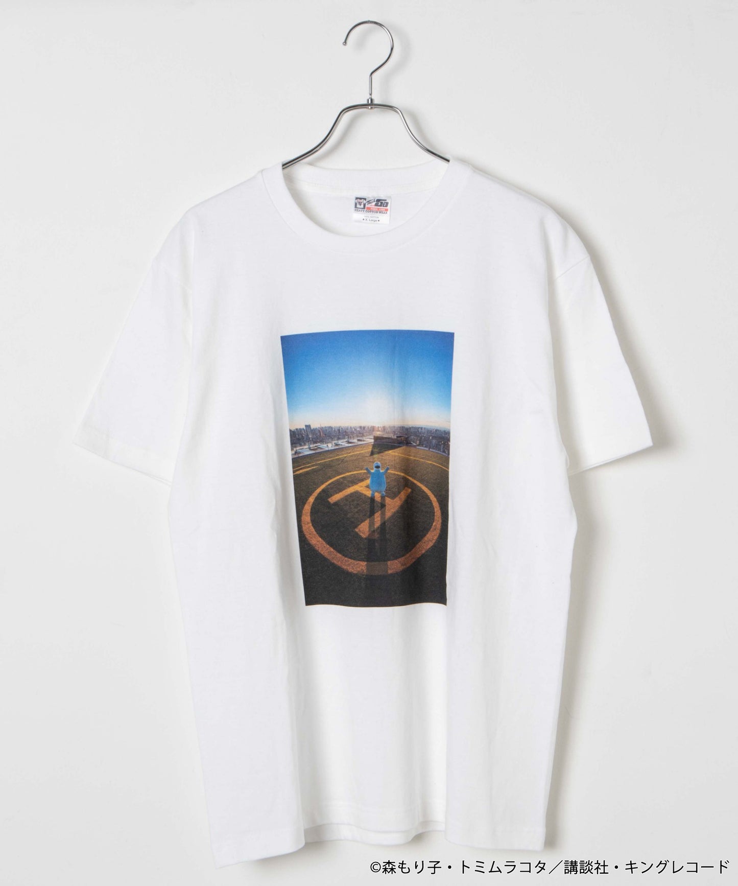 ギャルと恐竜 BIG Tシャツ 白