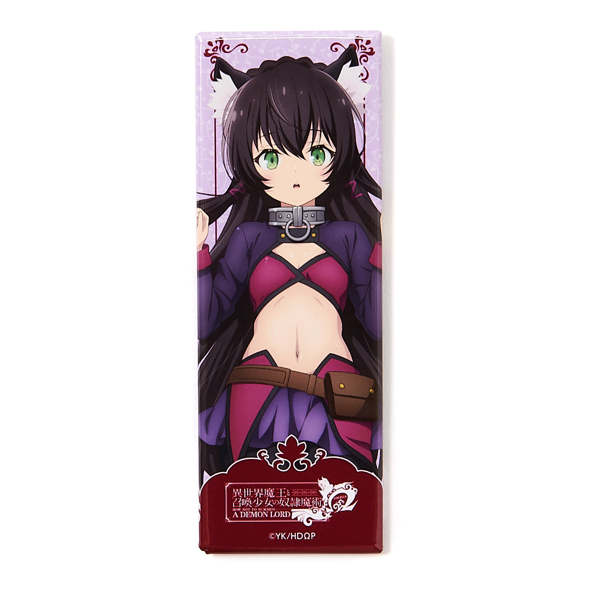 異世界魔王と召喚少女の奴隷魔術Ω 描き下ろし ロング缶バッジ