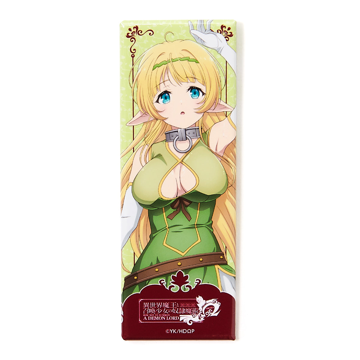 異世界魔王と召喚少女の奴隷魔術Ω 描き下ろし ロング缶バッジ