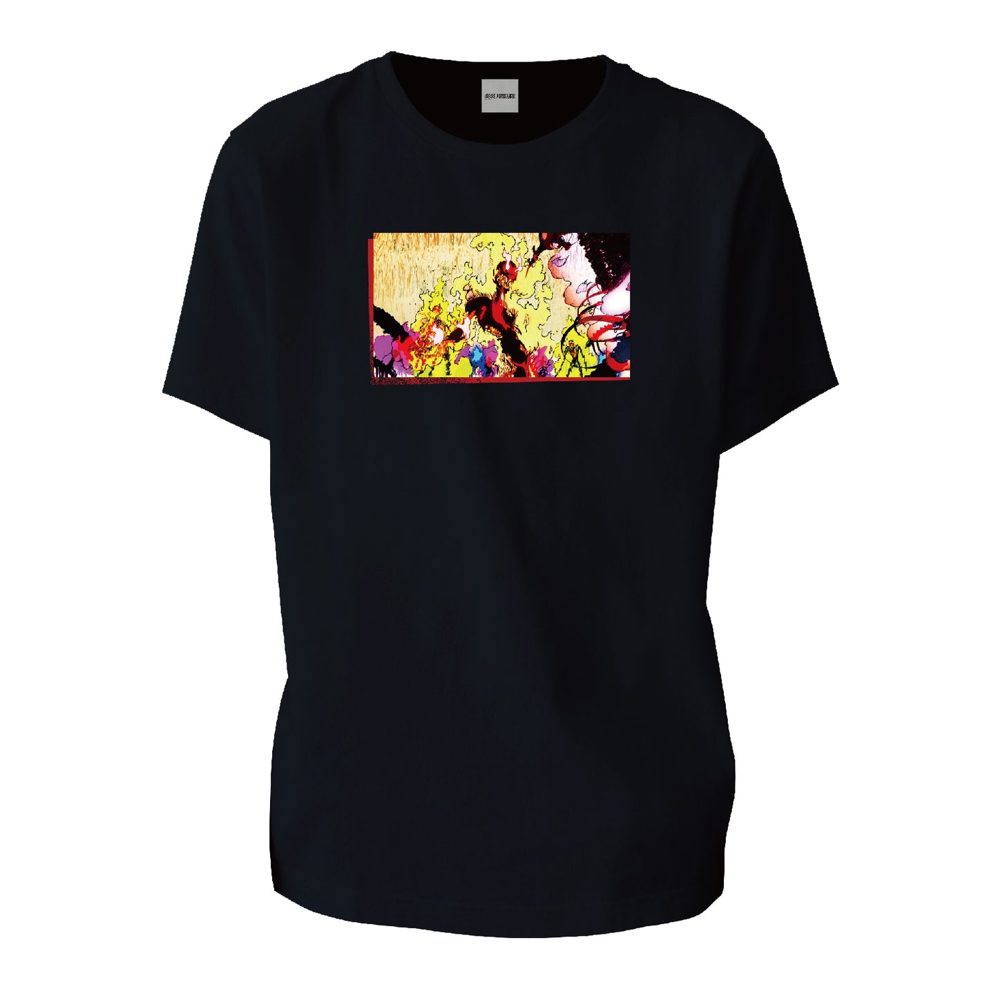 炎炎ノ消防隊 Tシャツ 人体発火現象 Yellow