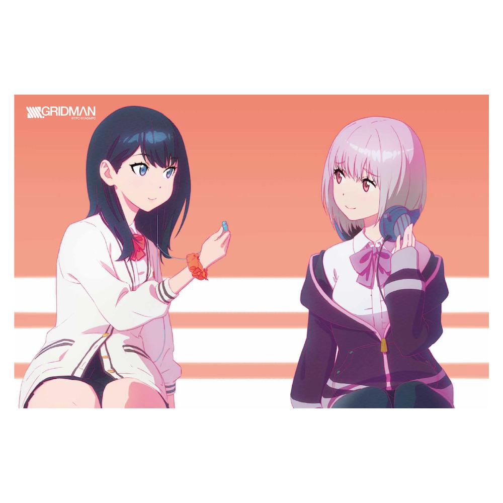 SSSS.GRIDMAN 【イリヤ・クブシノブ描き下ろし】アートパネル(六花&アカネ)