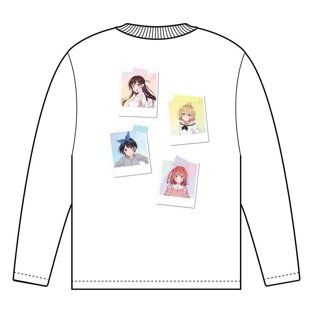 『彼女、お借りします』ロングスリーブTシャツ(描き下ろし)