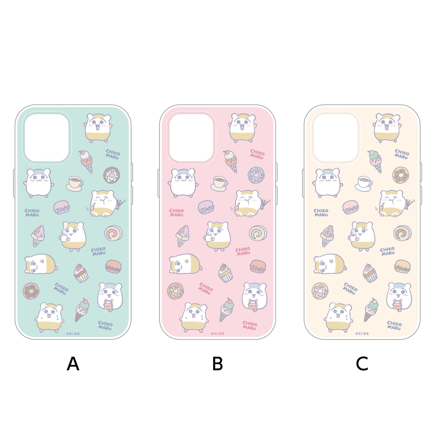 『ちこまる』iPhone12ケース