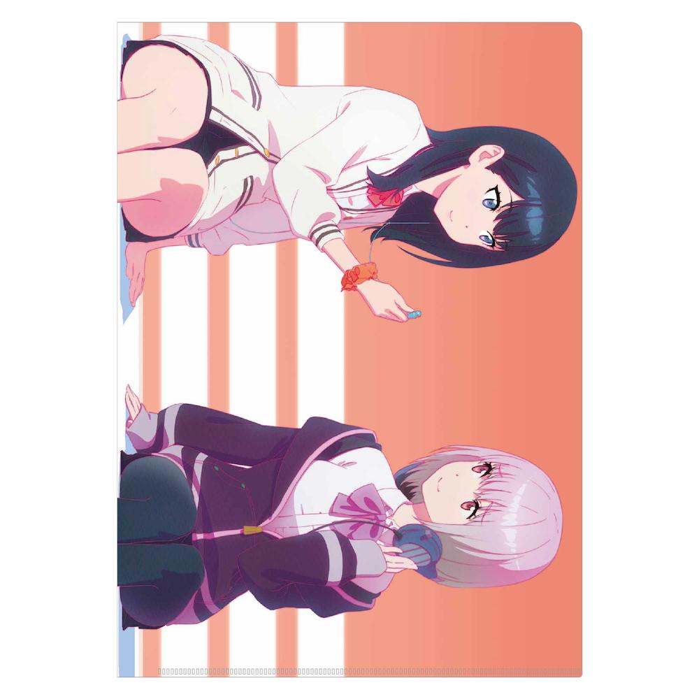 SSSS.GRIDMAN 【イリヤ・クブシノブ描き下ろし】クリアファイル(六花&アカネ)