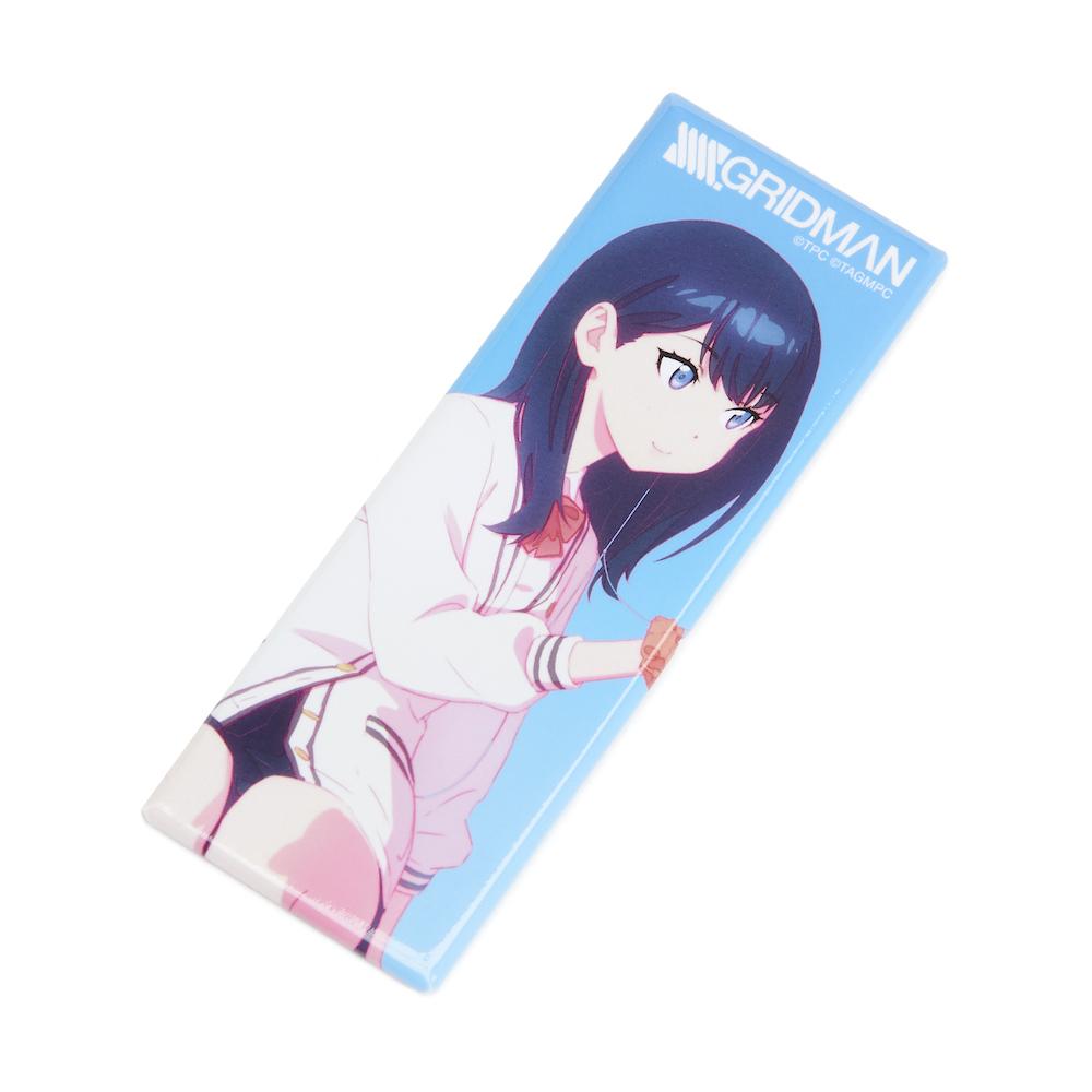 SSSS.GRIDMAN 【イリヤ・クブシノブ描き下ろし】ロング缶バッジ(六花)