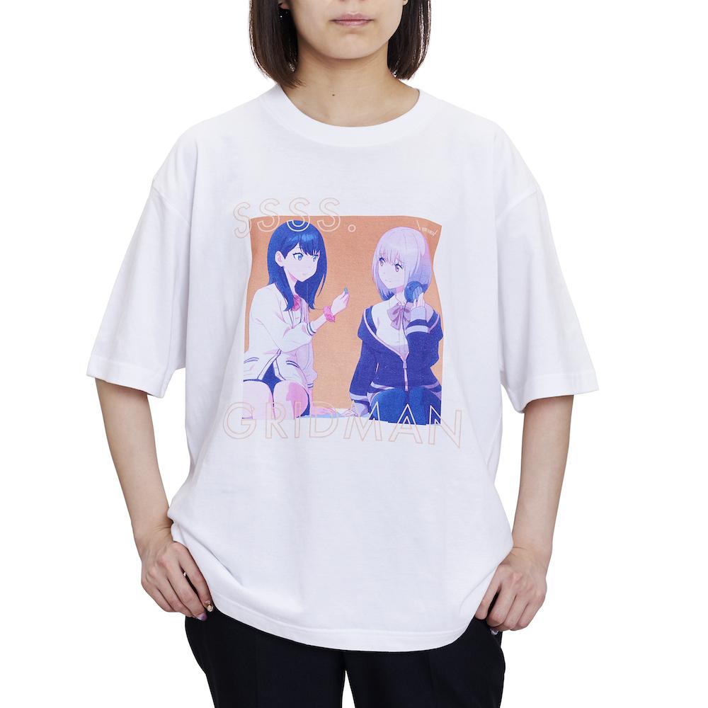 SSSS.GRIDMAN 【イリヤ・クブシノブ描き下ろし】Tシャツ(六花&アカネ)