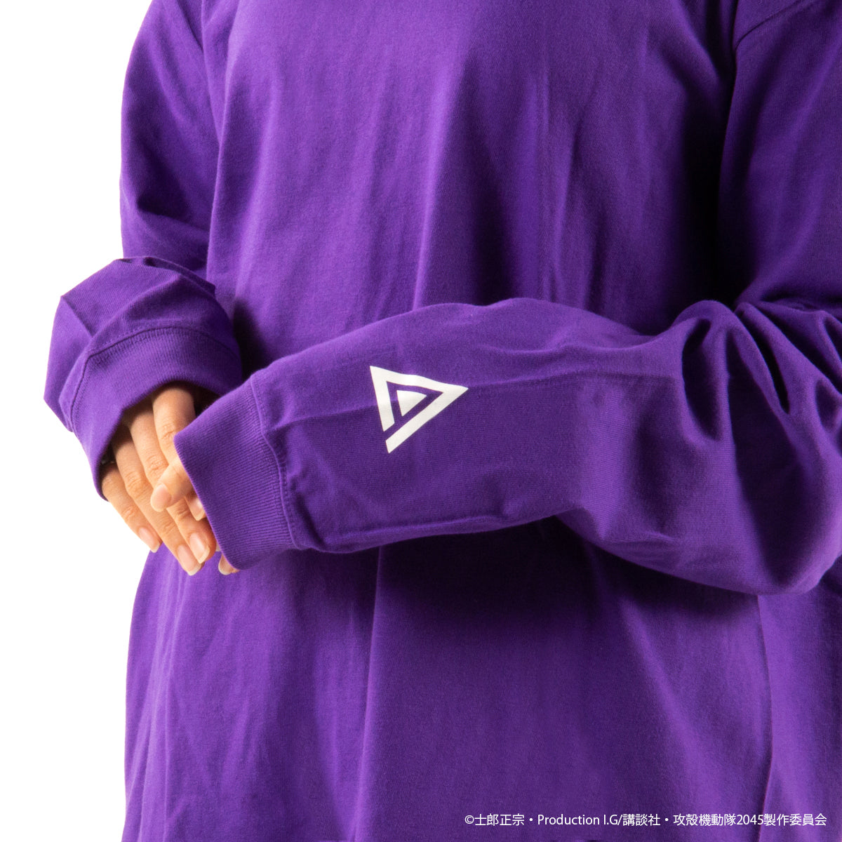『攻殻機動隊 SAC_2045』 ロングスリーブTシャツ パープル
