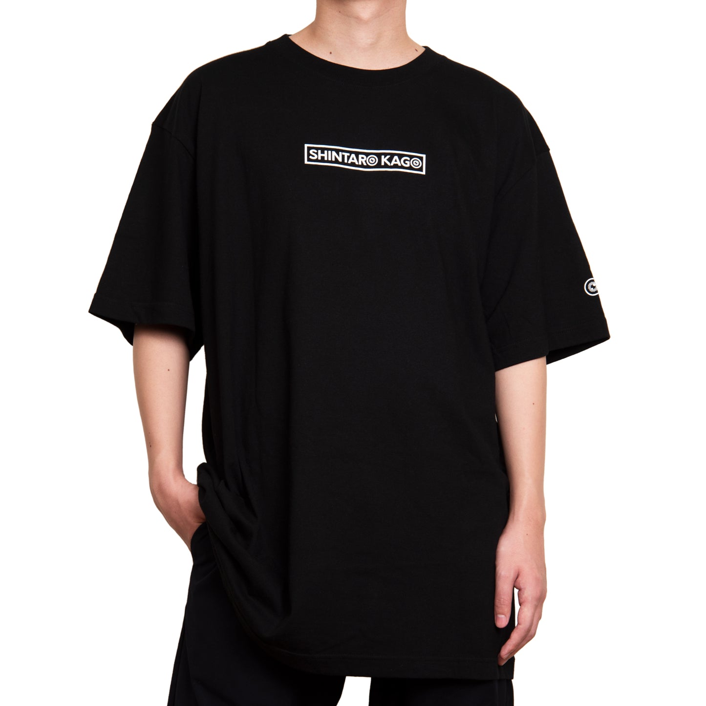 駕籠真太郎 Tシャツ ブラック