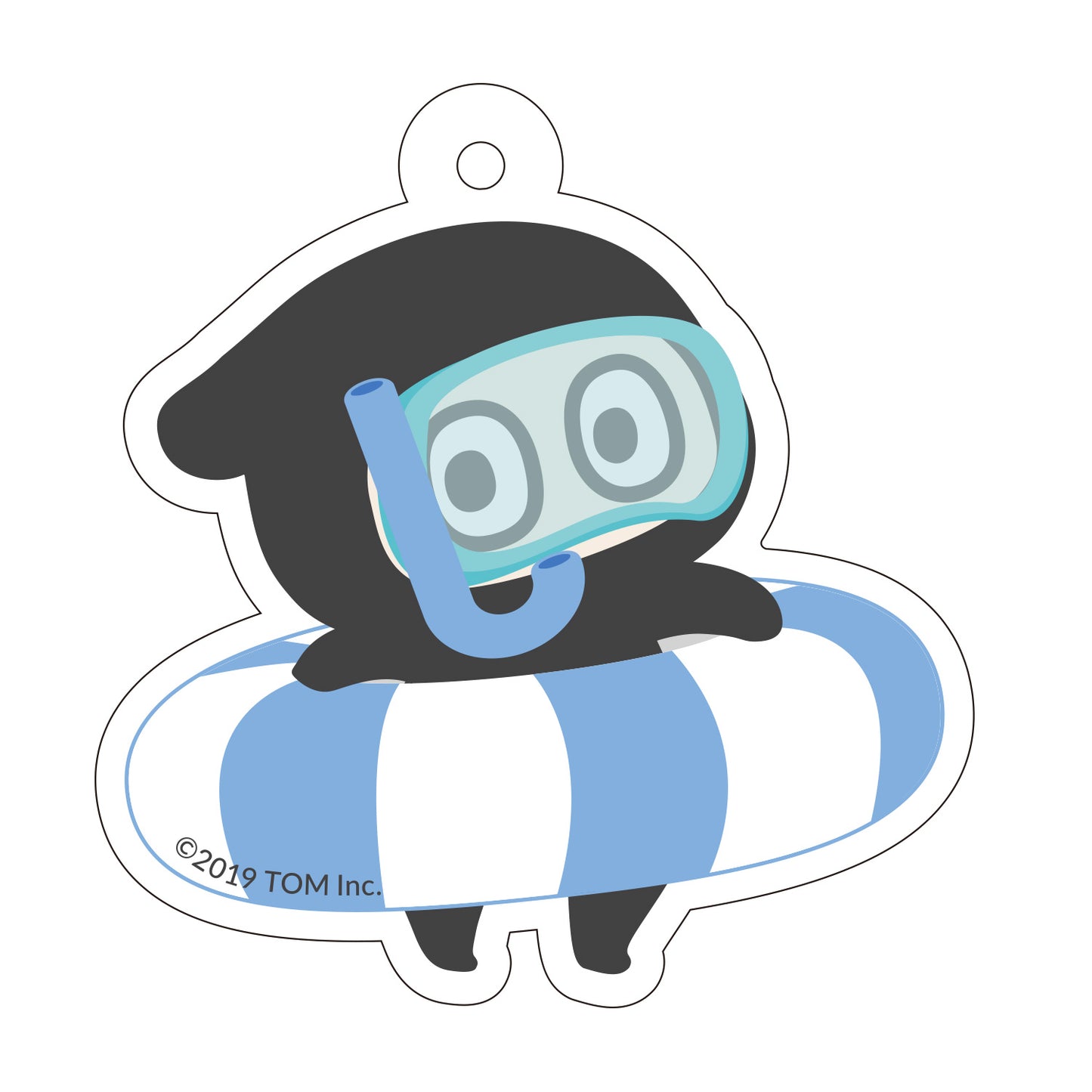 TOMオリジナル Ninja-kun アクリルキーホルダー