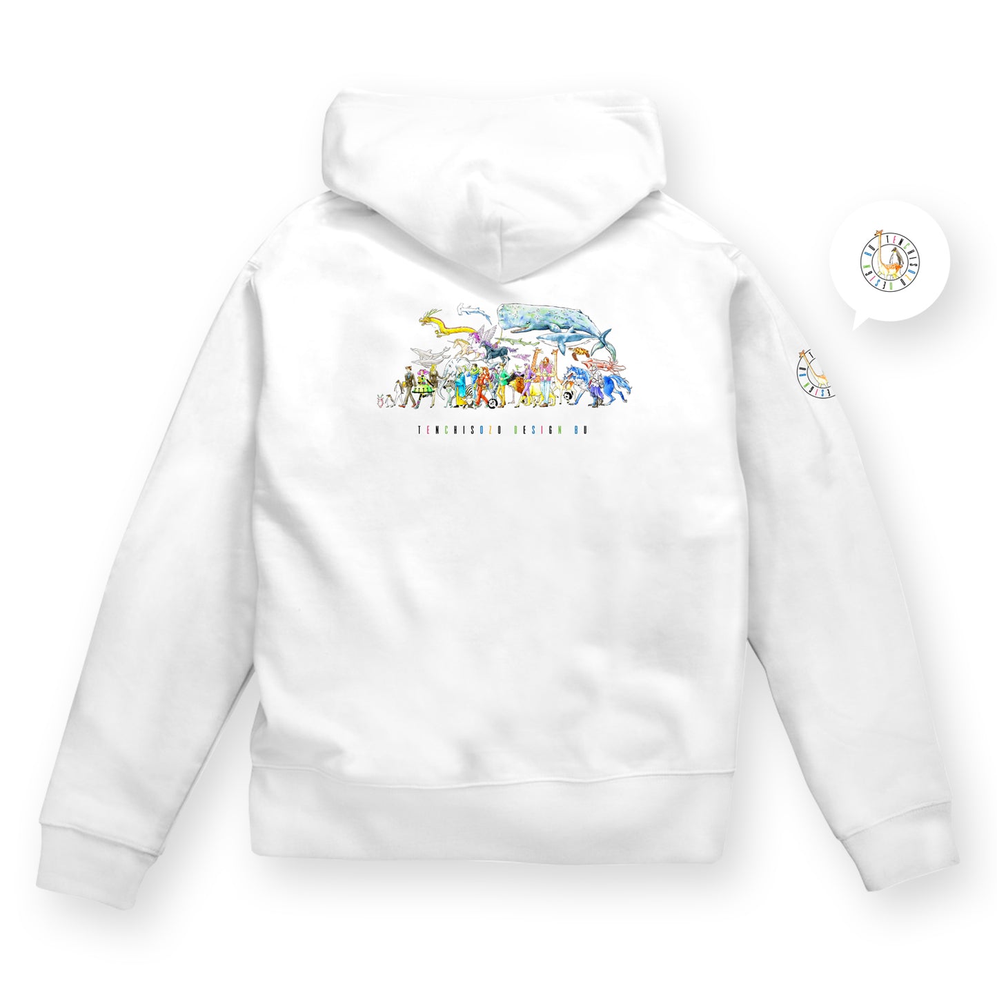 『天地創造デザイン部』ジップアップパーカー