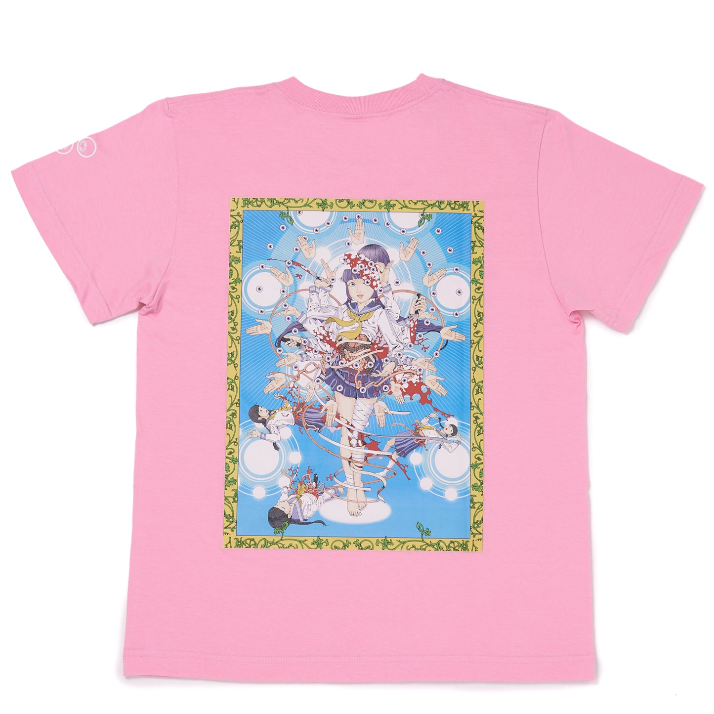 駕籠真太郎 Tシャツ ピンク