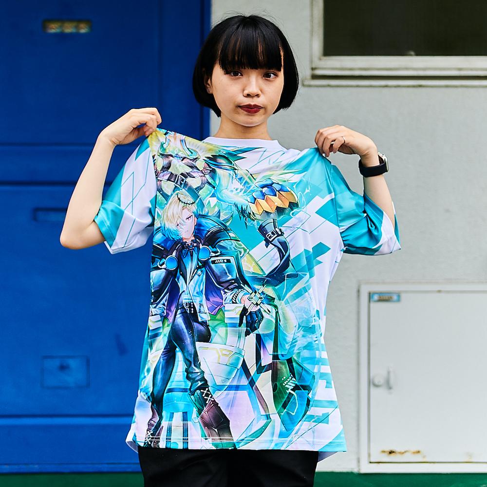 白猫プロジェクト フルグラフィックTシャツ(ジーク)