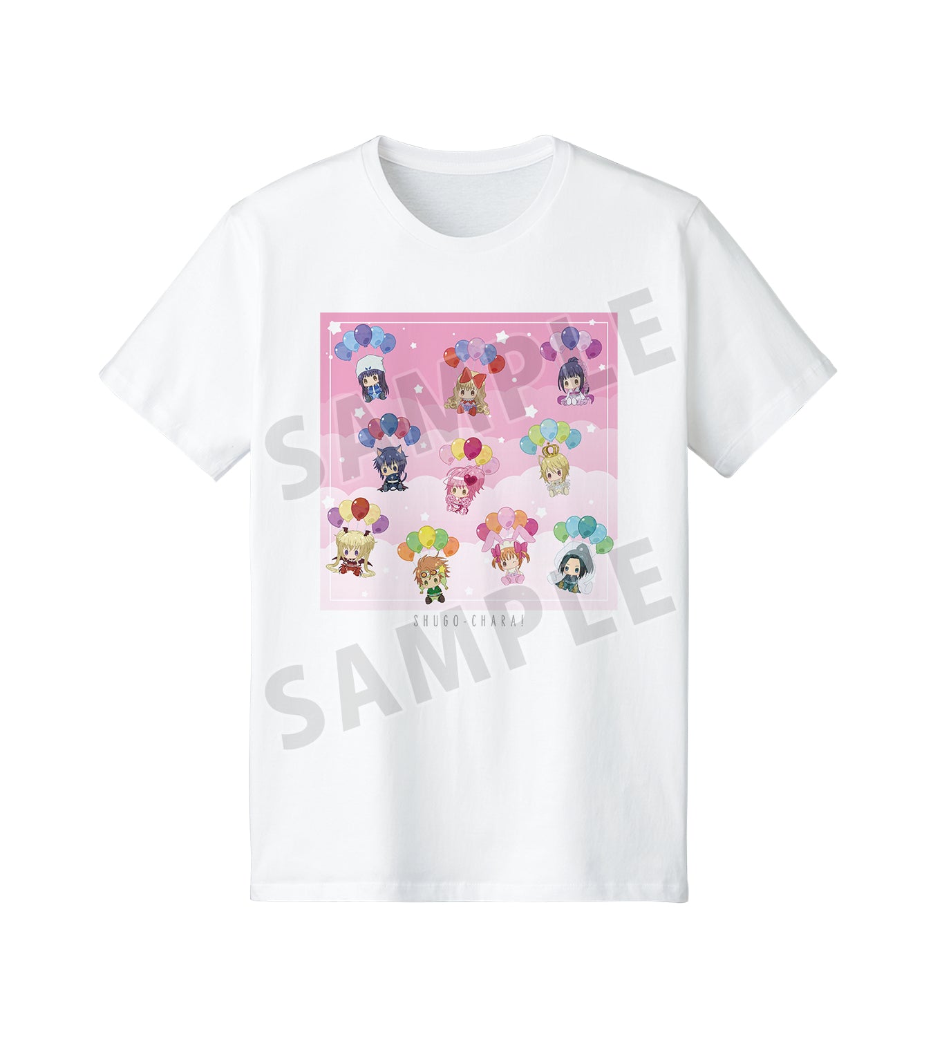 しゅごキャラ!集合 POPOON Tシャツ