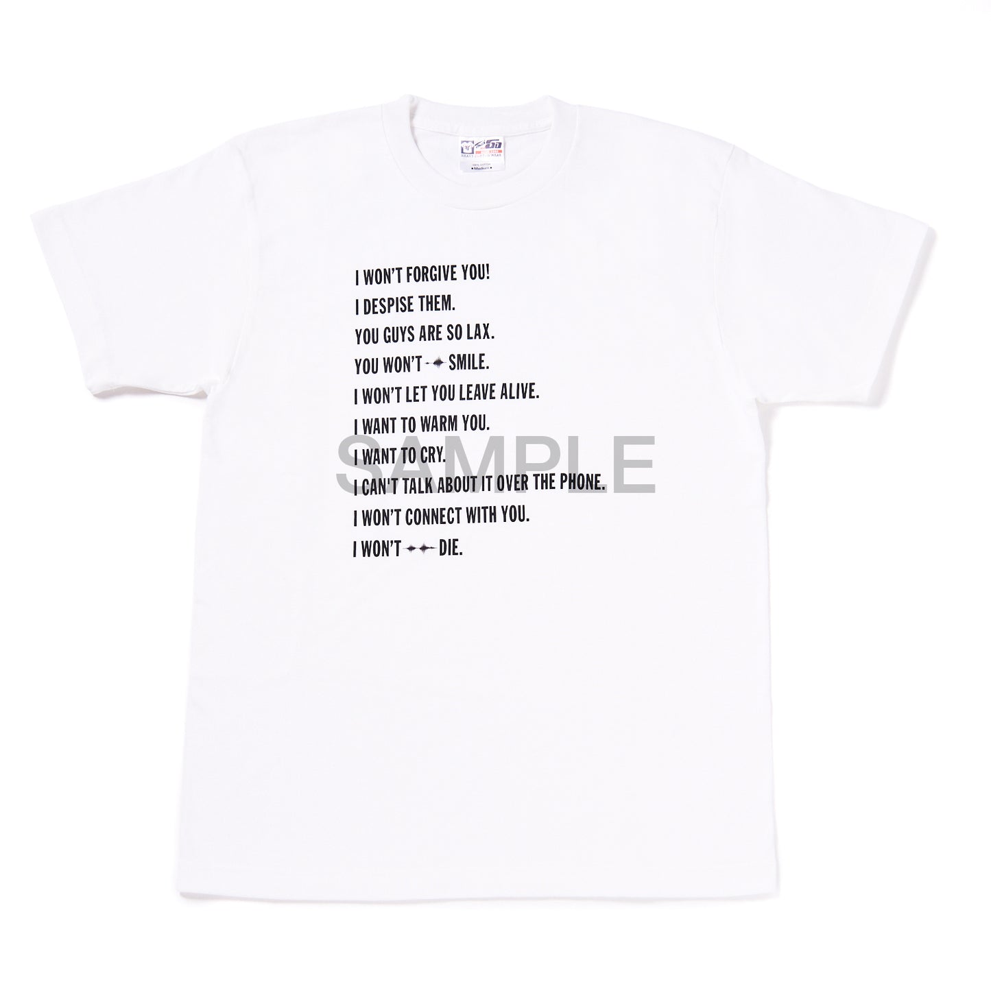 波よ聞いてくれ サブタイトル Tシャツ