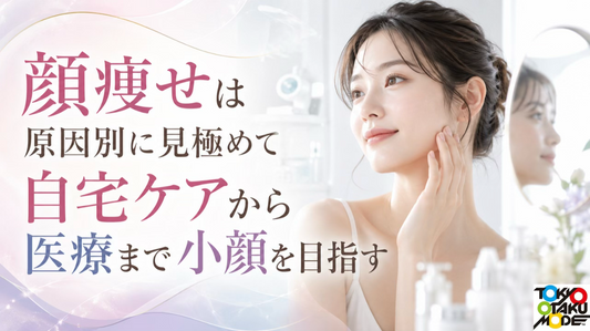 顔痩せは原因別に見極めて自宅ケアから医療まで小顔を目指す