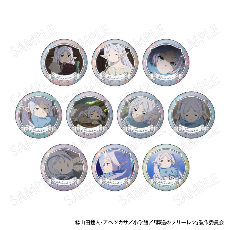 【Box/10】葬送のフリーレン フリーレン 顔コレ缶バッジ Vol.3【予約商品】