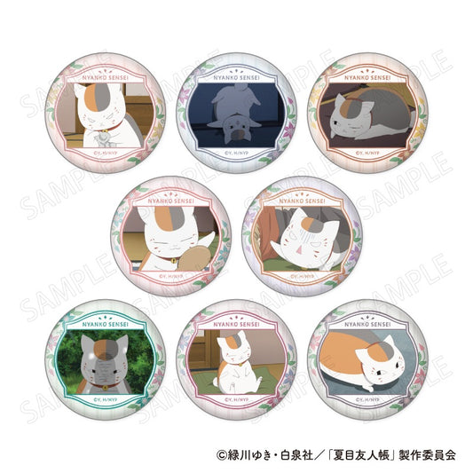 【Box/8】夏目友人帳 ニャンコ先生 顔コレ缶バッジ Vol.2【予約商品】