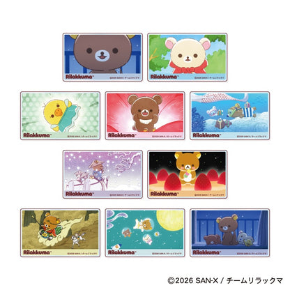 【Box/10】リラックマ トレーディングアクリルカード【予約商品】