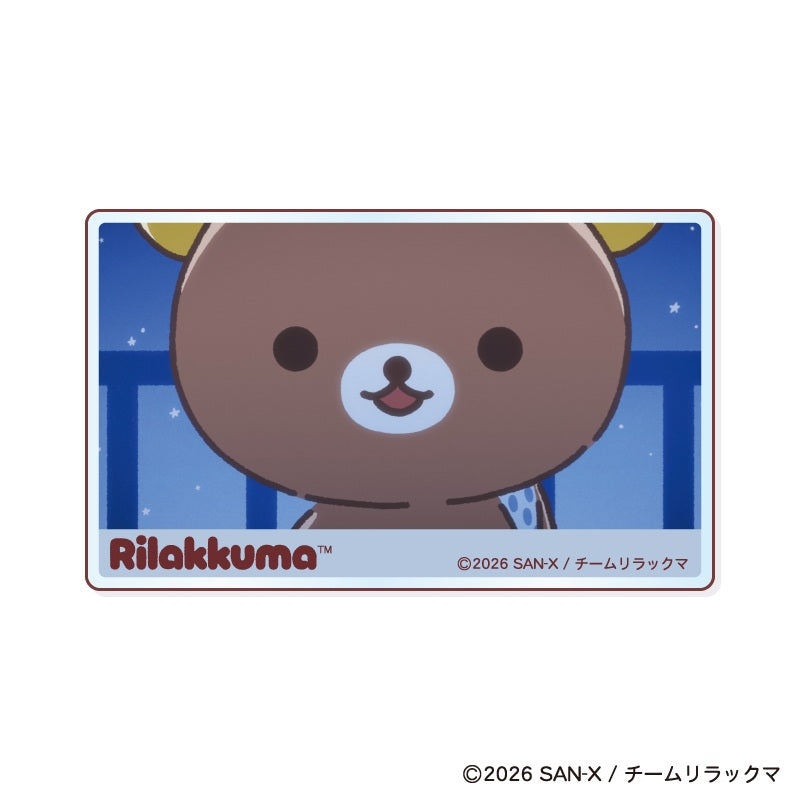【Box/10】リラックマ トレーディングアクリルカード【予約商品】