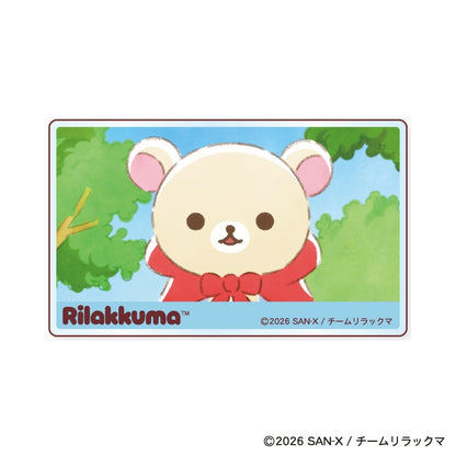 【Box/10】リラックマ トレーディングアクリルカード【予約商品】