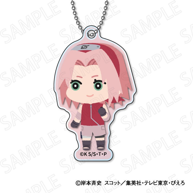 【Box/8】NARUTO-ナルト- 疾風伝 もふもふ アクリルキーホルダー【予約商品】