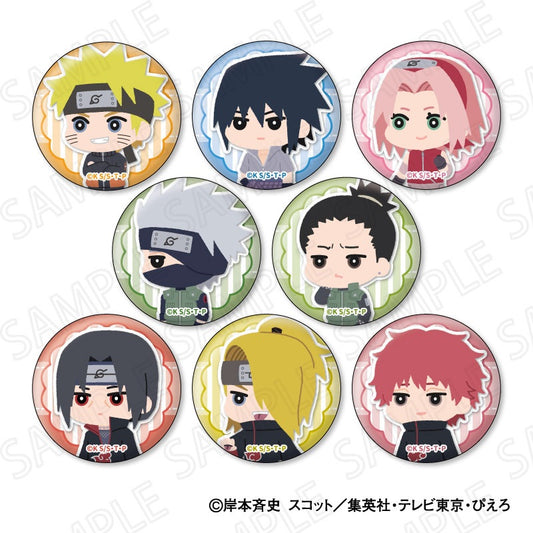 【Box/8】NARUTO-ナルト- 疾風伝 もふもふ 缶バッジコレクション【予約商品】